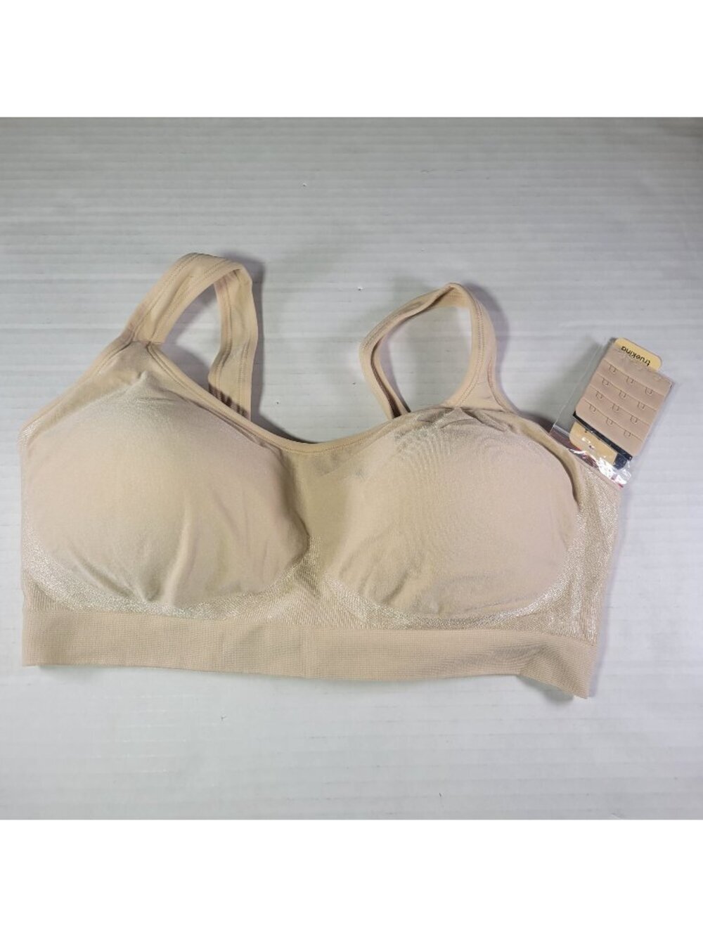 Truekind Chai Daily Comfort Supportive Wirefree Shaper Bra #10022 Size XL